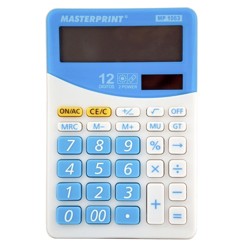 Calculadora 12 digitos MP 1063 Masterprint 00