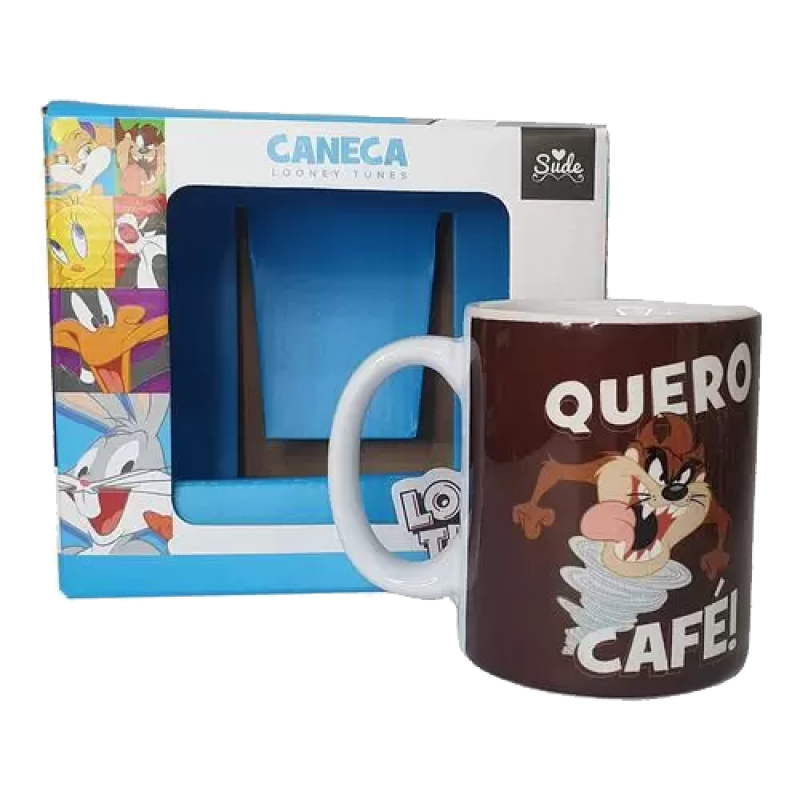 Caneca em Porcelana 330ML - Taz Quero Café - Sude 01