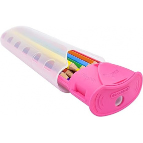 ESTOJO CASE LAPIS DE COR + APONTADOR CIS - Imagem 3