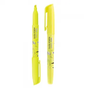 MARCA TEXTO FLASH AMARELO NEON TRIS - Imagem 1