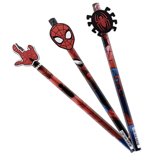 LAPIS PRETO TOP SPIDERMAN MOLIN - Imagem 1