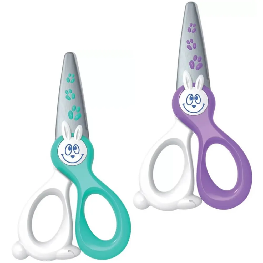 tespla TESOURA PLASTICA 12CM KID CUTE MAPED - Imagem 1