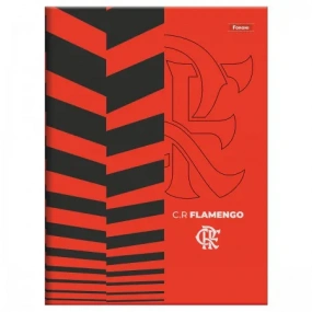 CADERNO BROCHURAO 80FLS FLAMENGO FORONI