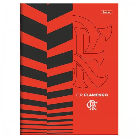 CADERNO BROCHURAO 80FLS FLAMENGO FORONI - Imagem 1