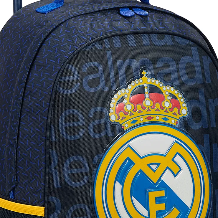 MOCHILA C/ RODINHA F 16 REAL MADRID R1 XERYUS - Imagem 3