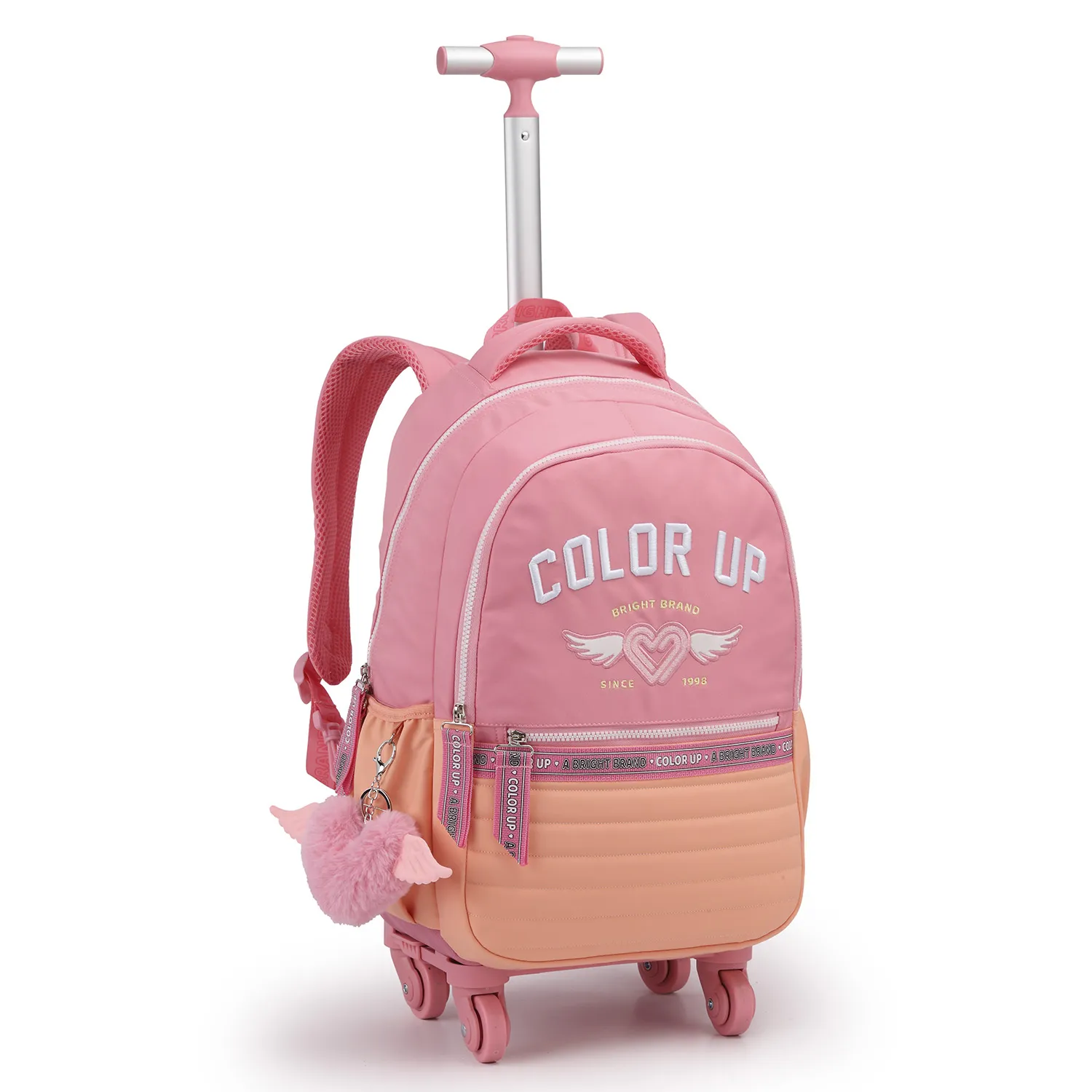 mochila_de_rodinha_18_coracao_rosa_e_laranja_6983_1_fe0bdaa04c9f58671f05dce21076d726 MOCHILA C/ RODINHA / COSTA COLOR UP SEANITE - Imagem 1