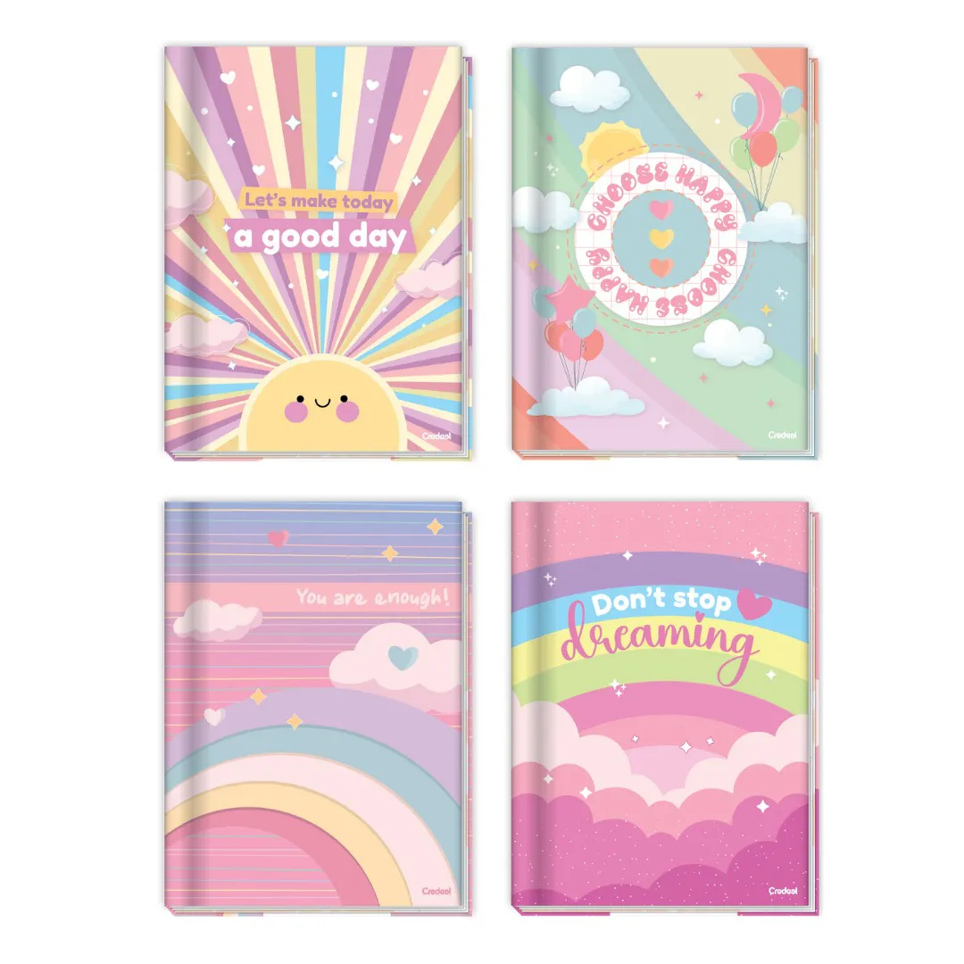 CADERNO BROCHURAO 80FLS DREAMING CREDEAL - Imagem 1