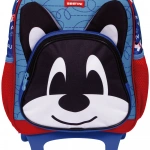 MOCHILA C/ RODINHA F KIDS DOG AZUL SESTINI - Imagem 4