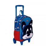 MOCHILA C/ RODINHA F KIDS DOG AZUL SESTINI - Imagem 3