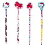 LAPIS PRETO C/ BORRACHA HELLO KITTY SORTIDO- LEO E LEO