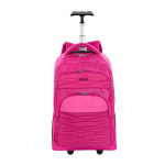 Mochila Carrinhos Mega Rodas Evolution Rosa Sestini