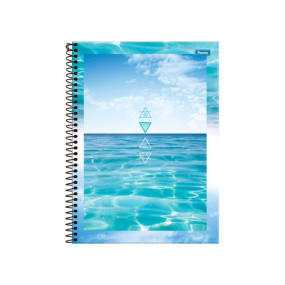 CADERNO 10X1 4 ELEMENTOS 160FLS FORONI