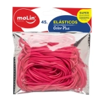 ELASTICO P/ DINHEIRO COLOR PLUS ROSA 45G MOLIN