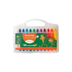 GIZ DE CERA 12 CORES COLOR GEL LEO E LEO