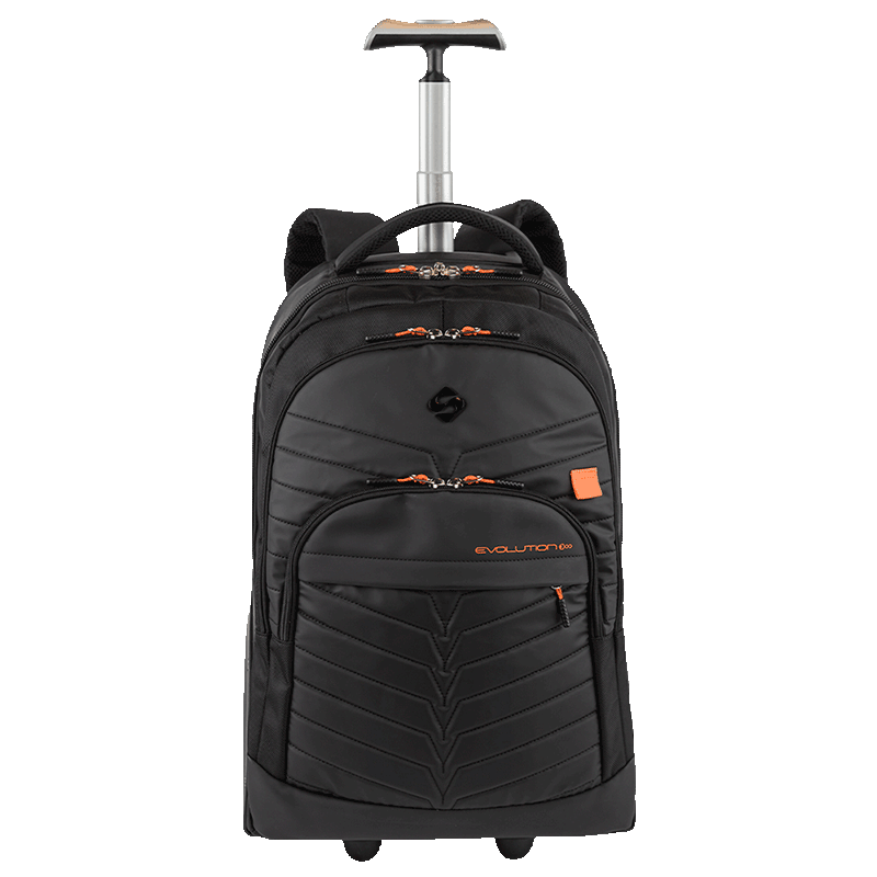 244839-800-800 MOCHILA CARRINHO MEGA RODAS EVOLUTION BLACK FIRE SESTINI - Imagem 1