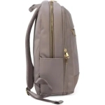 MOCHILA COSTA UP4YOU BEGE ZIPER DOURADO MAXLOG - Imagem 3