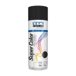 TINTA SPRAY PRETO FOSCO 350ML TEK BOND - Imagem 2
