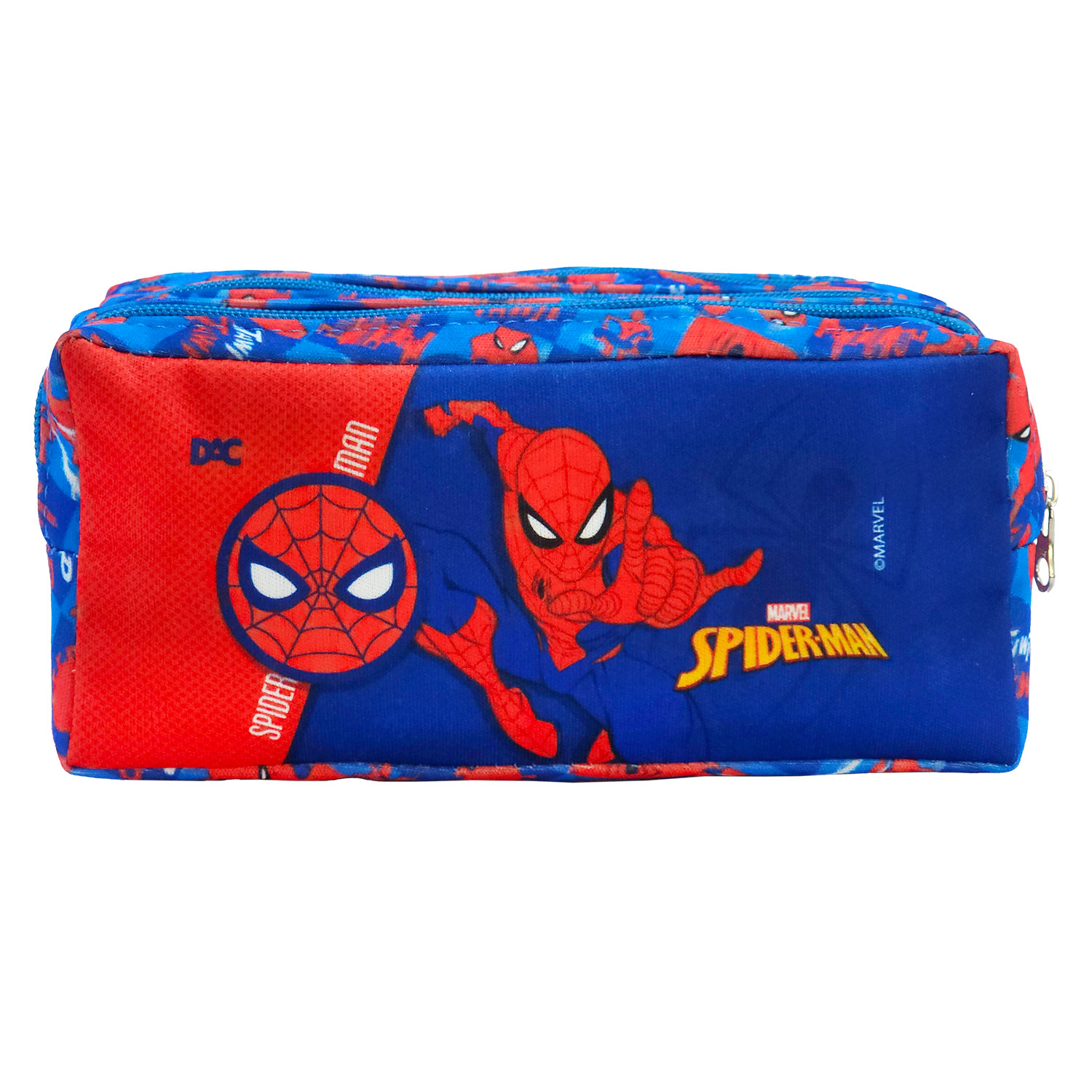 5428_Estojo-Duplo_Homem-Aranha_Verso ESTOJO DUPLO ESCOLAR HOMEM ARANHA DAC - Imagem 1