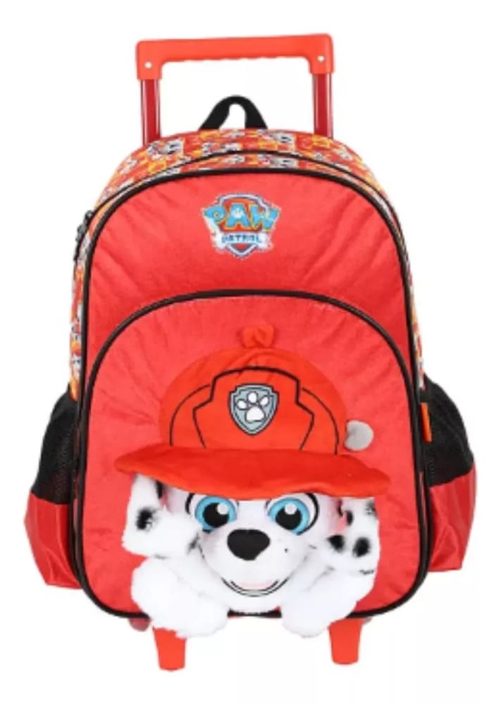 57888-Capa17363548161443670198 MOCHILA C/ RODINHA F PATRULHA CANINA VERMELHO MAXLOG - Imagem 1