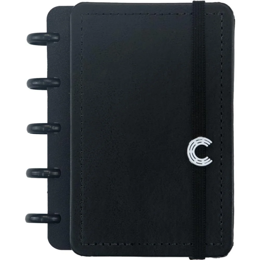 7895099707137_1-p8tyvlbbhe CADERNO INTELIGENTE BASIC BLACK INTELIGINE CLAPPER - Imagem 1
