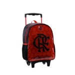 MOCHILA C/RODINHA FLAMENGO RUBRO NEGRO XERYUS - Imagem 2