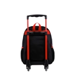 MOCHILA C/RODINHA FLAMENGO RUBRO NEGRO XERYUS - Imagem 3