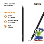 LAPIS PRETO HB RECICLADO PRETO BAZZE - Imagem 2