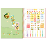 CADERNO 10X1 ABACUTE 160FLS TILIBRA - Imagem 2