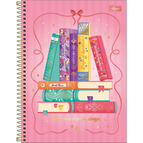 CADERNO 10X1 BOOKLAND 160FLS TILIBRA