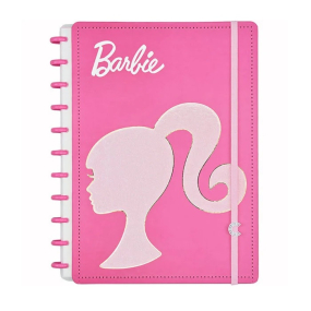 Caderno Inteligente Grande Barbie Pink