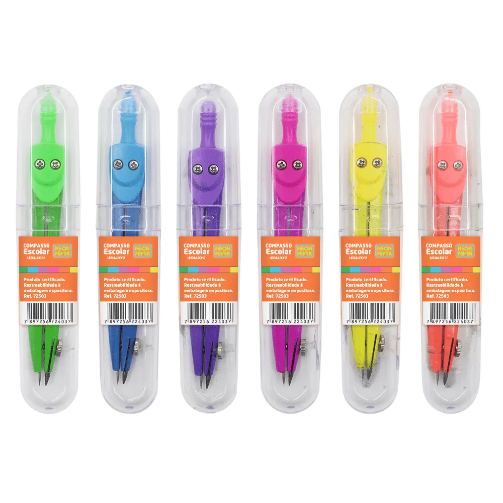 compasso_escolar_metalico_neon_fever_leo_e_leo_2359_1_f7683ab5563703bb5aa303e8ad61d87f COMPASSO ESCOLAR NEON FEVER SORTIDOS LEO E LEO - Imagem 1