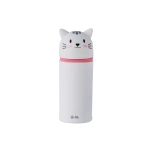 ESTOJO ESCOLAR EM SILICONE GATO BRW