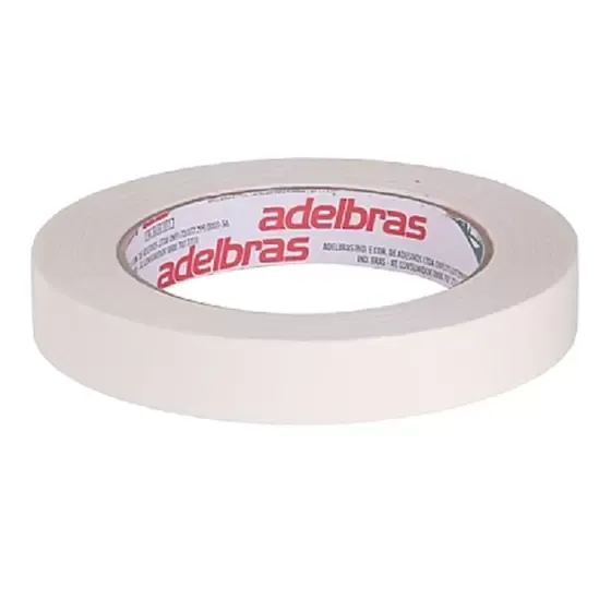 FITA ADESIVA CREPE 16X50 ADELBRAS - Imagem 2