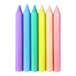 GIZ DE CERA 6 CORES CORES PASTEL GIOTTO - Imagem 2