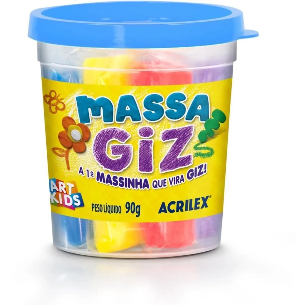 massa-giz-modelar-100g-07710-acrilex_1_2000 MASSA DE MODELAR VIRA GIZ DE CERA CORES 100G ACRILEX - Imagem 1