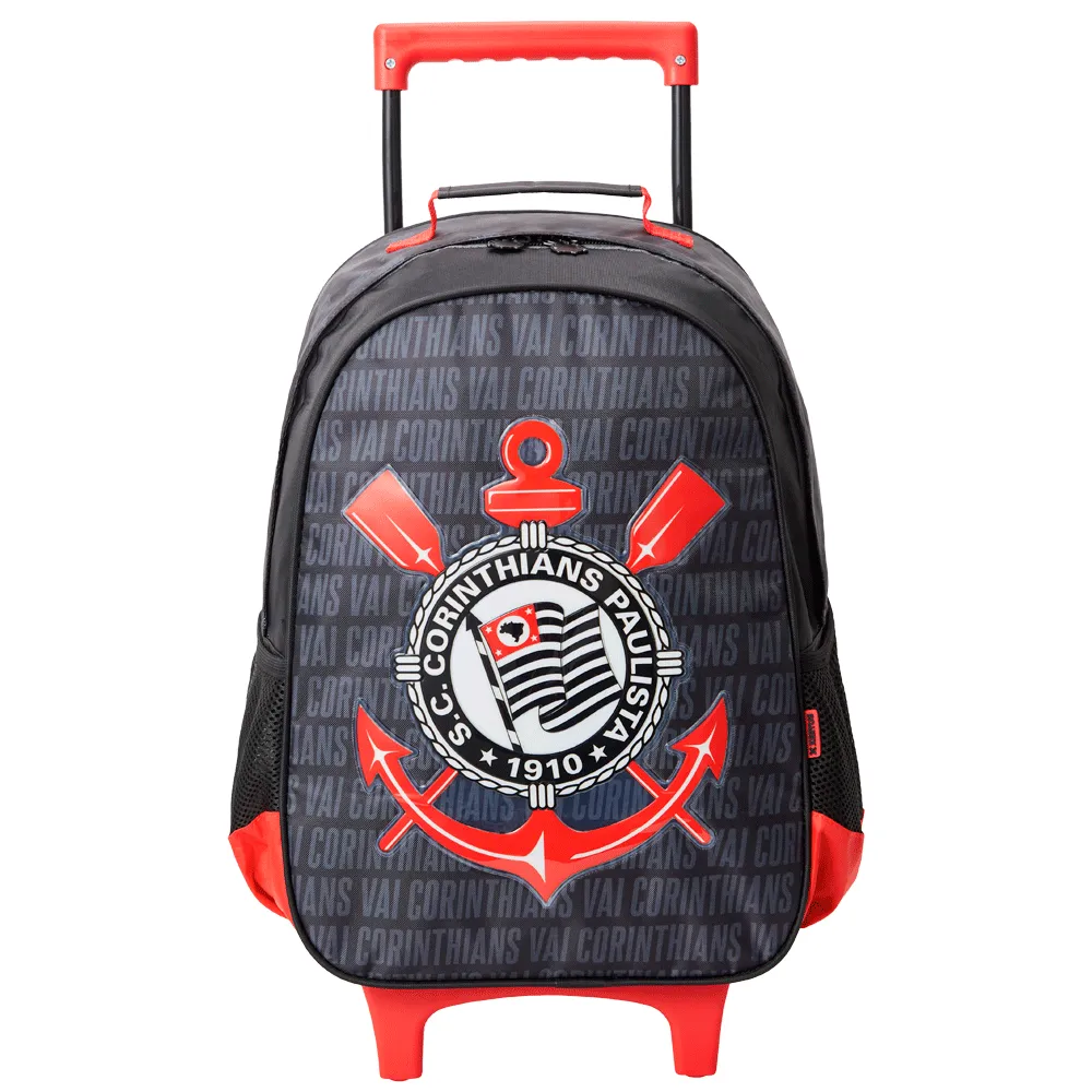 MOCHILA C/ RODINHA F CORINTHIANS R1 XERYUS - Imagem 1