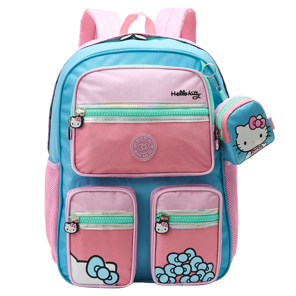 mochila_juvenil_hello_kitty_candy_colors_14330_21838_1_e18d600a2aef0008b6078f7fe88e8a9d MOCHILA COSTA M HELLO KITY T01 XERYUS - Imagem 1