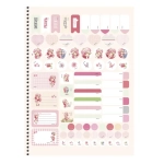CADERNO 10X1 COLEGIAL MORANGUINHO 80FLS SAO DOMINGOS - Imagem 2