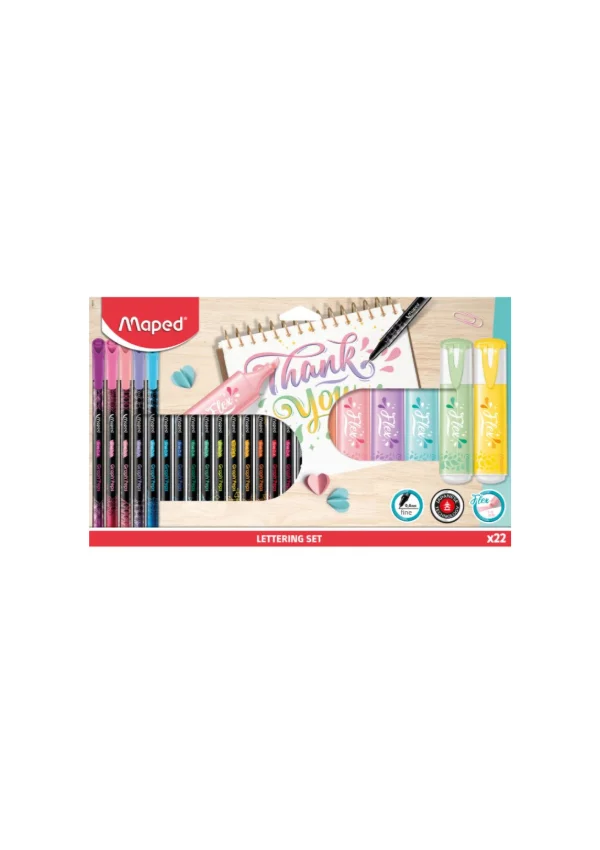 screenshot-70 Kit de Lettering 22 Peças – Maped - Imagem 1