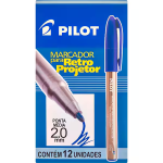 PINCEL P/ RETRO 2.0 AZUL CX C/ 12 PILOT
