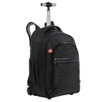 MOCHILA CARRINHO 2 COMP PAUL FRANK PRETO SESTINI - Imagem 2
