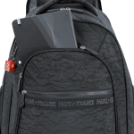 MOCHILA CARRINHO 2 COMP PAUL FRANK PRETO SESTINI - Imagem 3