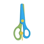 TESOURA PLASTICA 14CM KIDS C/ MOLA AZ/VD LYKE - Imagem 2