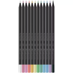 LAPIS DE COR 12 CORES PASTEL SUPER SOFT FABER CASTELL