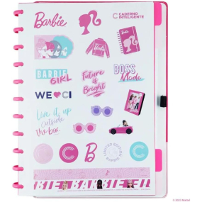 CADERNO INTELIGENTE BARBIE PINK GDE CLAPPER - Imagem 6