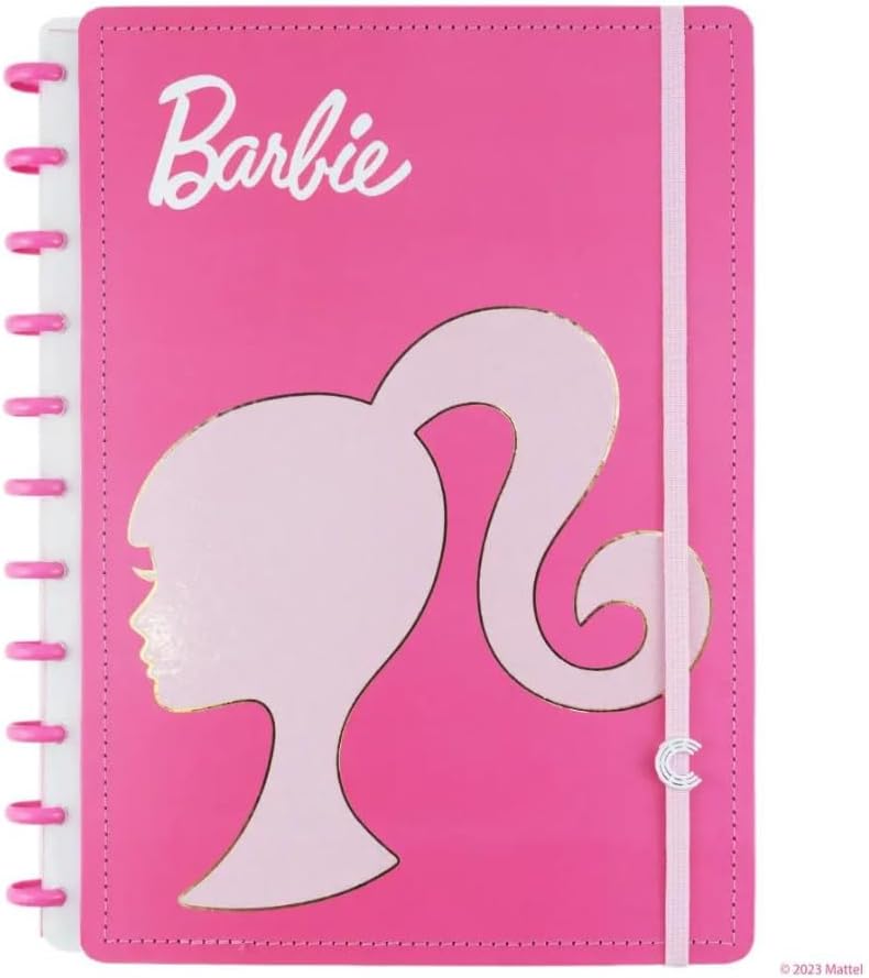 51qk7iEX5mL._AC_SL1000_ CADERNO INTELIGENTE BARBIE PINK GDE CLAPPER - Imagem 1
