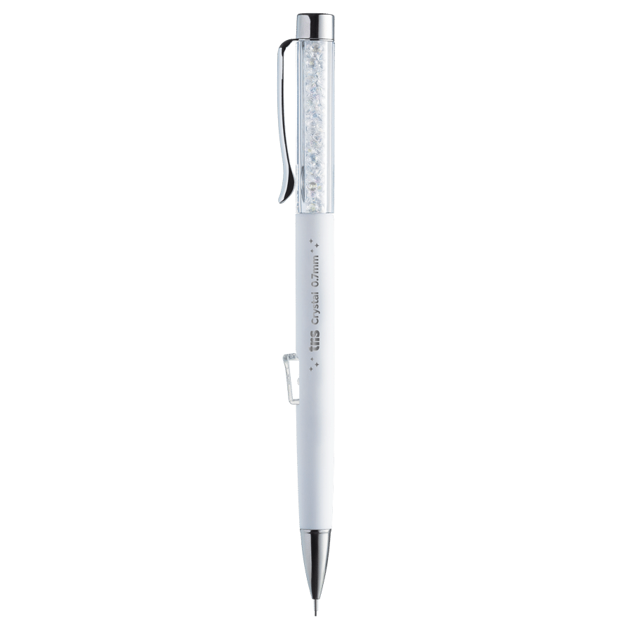 606002_605999_lapiseira_holic_fancy_crystal_branco_900x900 LAPISEIRA 0.7 CRYSTAL FANCY CORES TRIS - Imagem 1