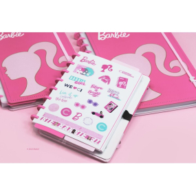 CADERNO INTELIGENTE BARBIE PINK GDE CLAPPER - Imagem 7