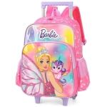 MOCHILA C/ RODINHA F BARBIE PINK MAXLOG - Imagem 2