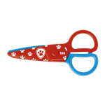 TESOURA ESCOLAR PATRULHA CANINA PLASTICA TRIS
